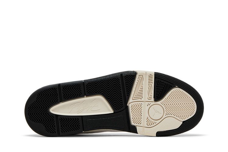 Jordan Flight Court White Sail Black