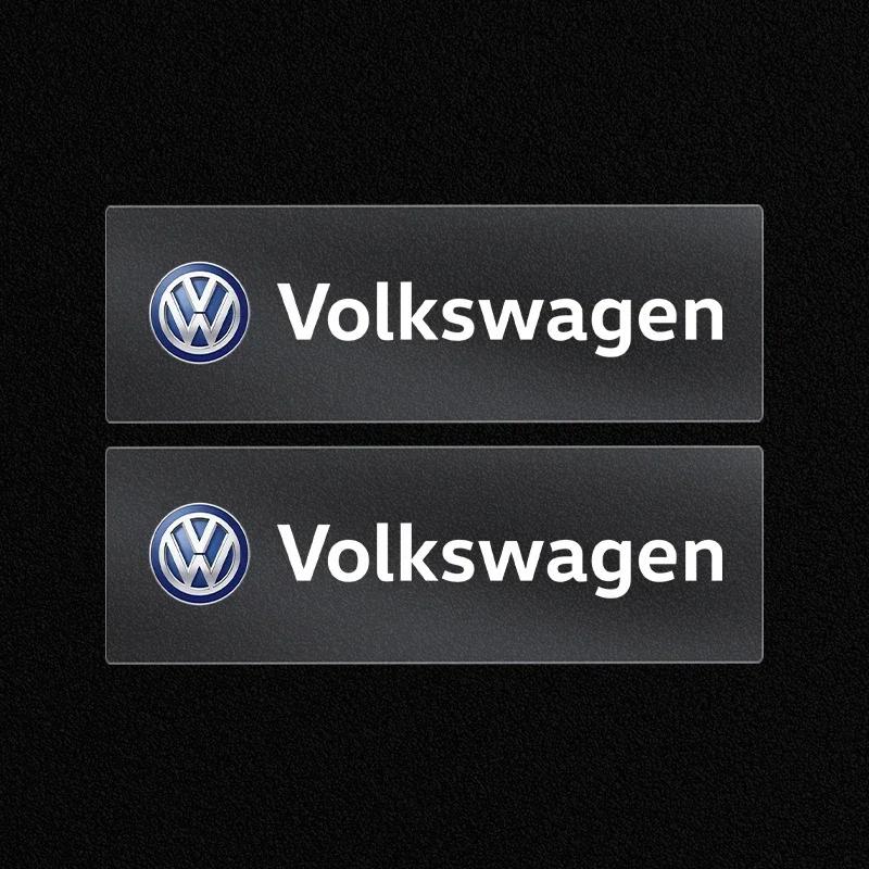 Car For Volkswagen VW 3D Metal Car Emblem Letter Decorative Stickers Badge Decal For Volkswagen VW Tiguan CC Jetta Polo Golf Pas