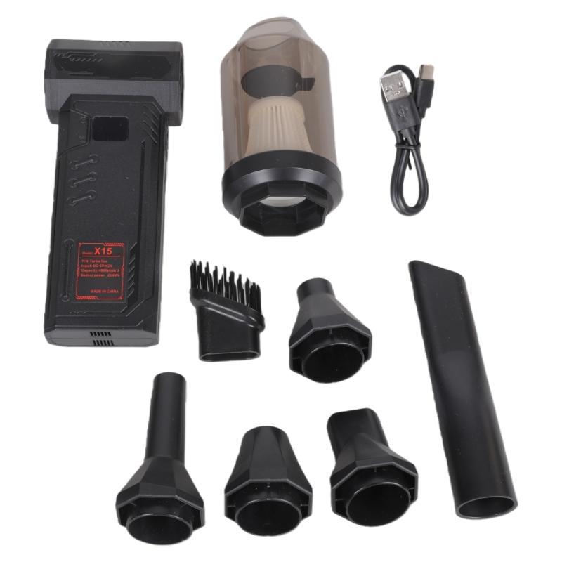 

High Speed 2 in 1 Handheld Blower&Vacuum Featuring 150000RPM Brushless Motor Suitable for Efficient Home Office Cleaning 1