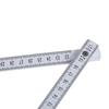 Precision Metric Ruler Measuring Instrument 2m Folding Ruler Construction Ruler Heavy Duty Measurement Tool