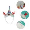 Christmas Tree/Horn Hairband Party Props Headwear Festive Headband Holiday Theme Headhoop Kid Adult Universal Headpiece