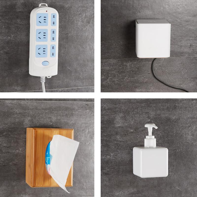 10/5/2 Pairs Strong Adhesive Wall Hooks Double Side Transparent Wall Hanger Sucker Punch Free Suction Hook Home Storage Holders