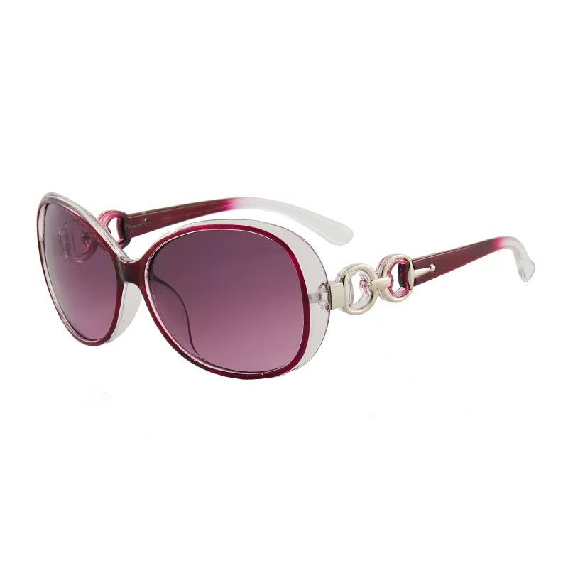 New Fashion Sunglasses Trend Large Frame Glasses Women Gradient Street Photo Eyewear