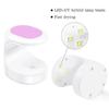 Nail Enhancement Mini Portable Timed Phototherapy Nail Oil Glue Quick Drying Non Black Hand Baking Lamp Creative Eggshell Shape