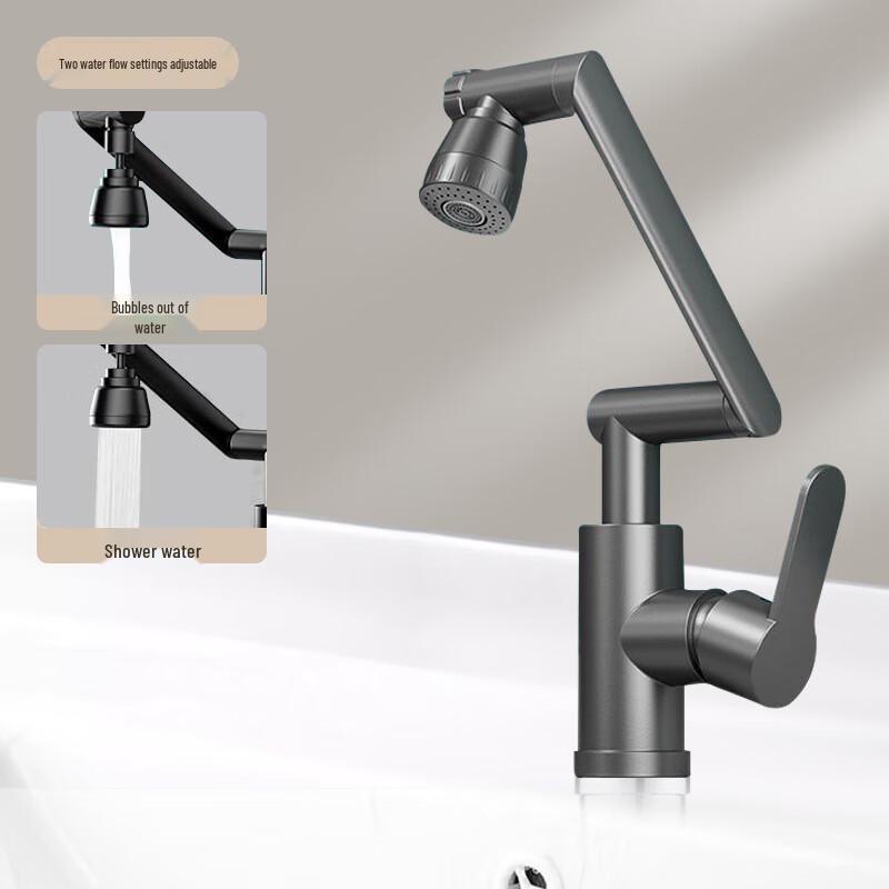 Lucky Cat Universal Hot & Cold Washbasin Faucet