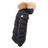 Moncler CLIO Fur Down Jacket Jacket 2 blackUsed