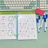 Set of 32 Reusable Educational Practice Book, Erasable Writing Tracking Pad, with Control Training and Enlightenment Exercises for Ages 3-6