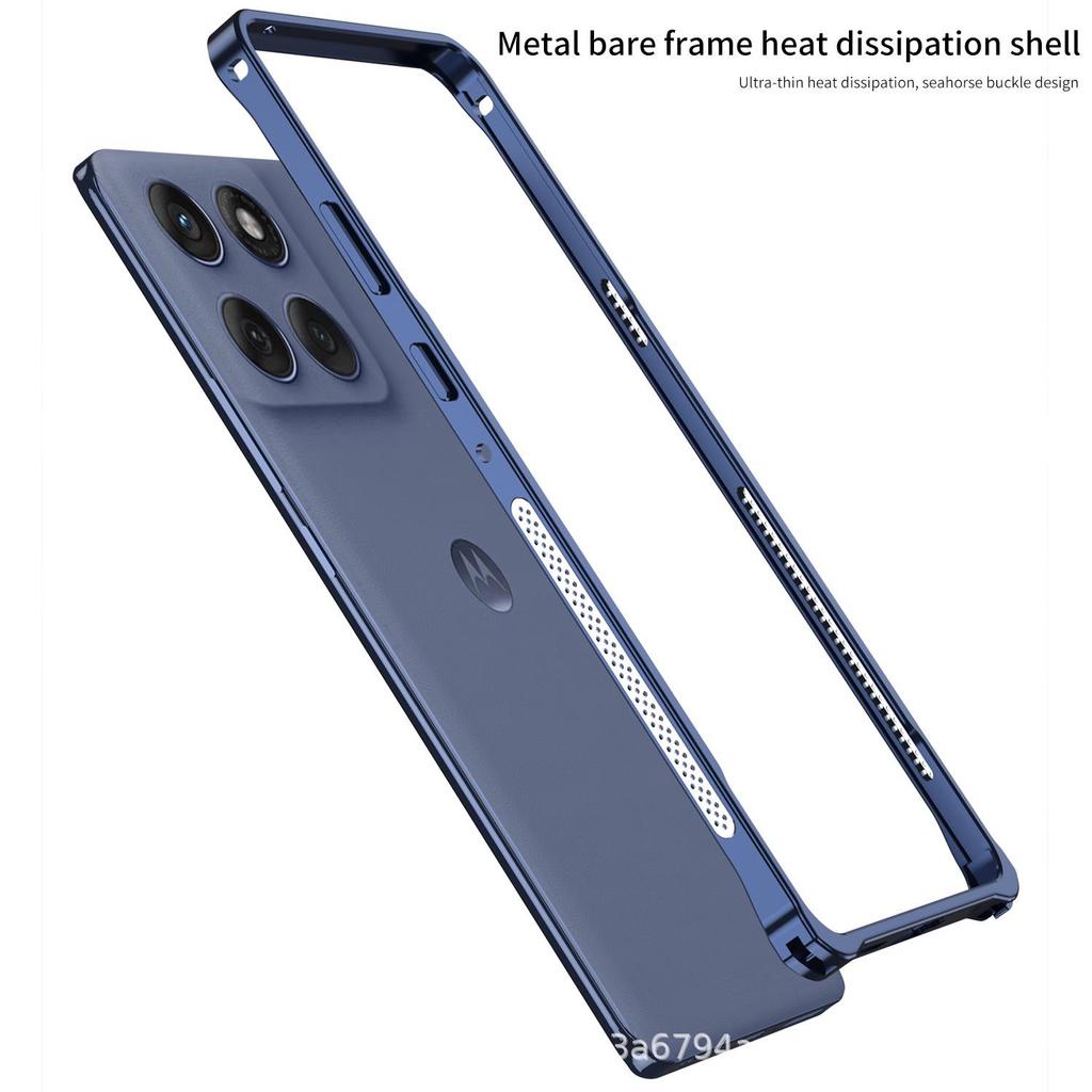 Motorola Moto Edge60 Series Metal Frame Phone Case