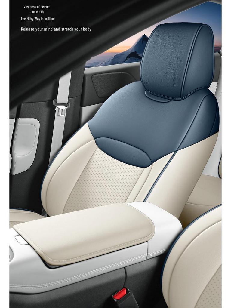 XPENG G6 2023 Leather Car Seat Covers: All-Season, Full Coverage for Electric Models