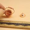 Retro Miniature Kettle Open Lid Toy 1/12 Scale Dollhouse Fairy Doll Home Decor