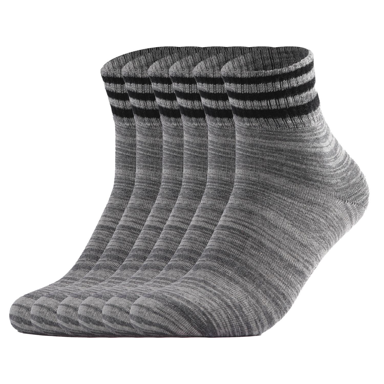 

Мужские носки средней длины из гребенного хлопка в полоску для повседневного и делового ношения 39-44