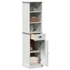 VIGO Bathroom Furniture Set with Shelf 2 pcs White and Antique White