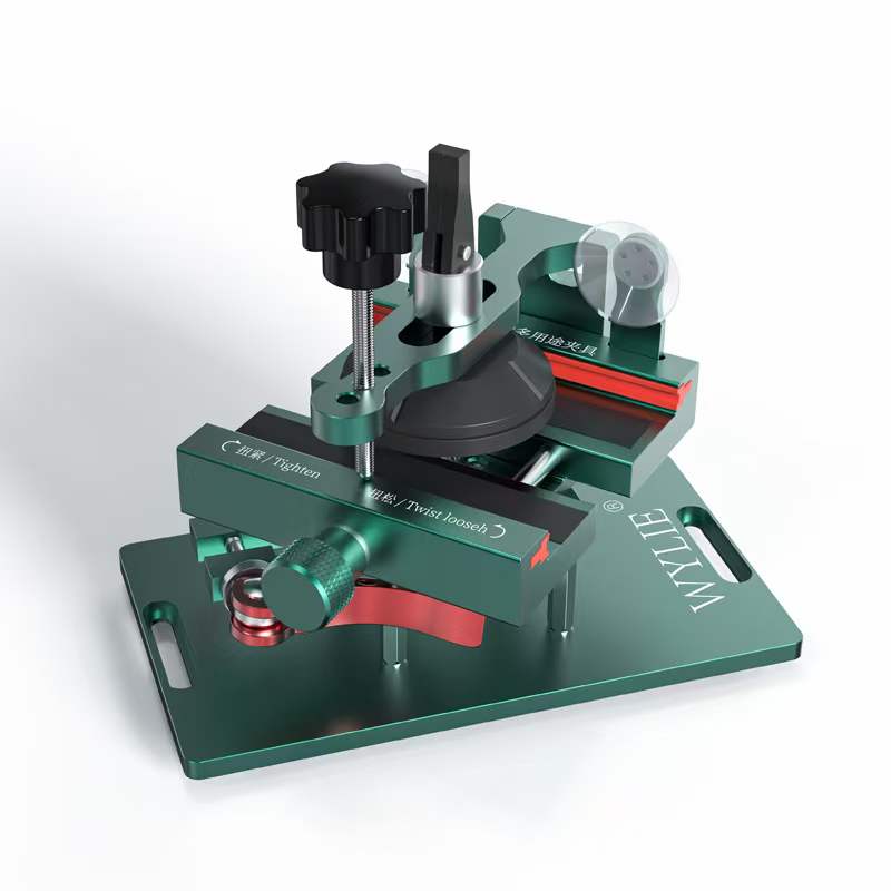 WYLIE 4 IN 1 Rotation Multi-Purpose Fixture 360° Mobile Phone Heating Free Screen Removal Separate Clamp Back Cover Diassembly 4 in 1 Fixture