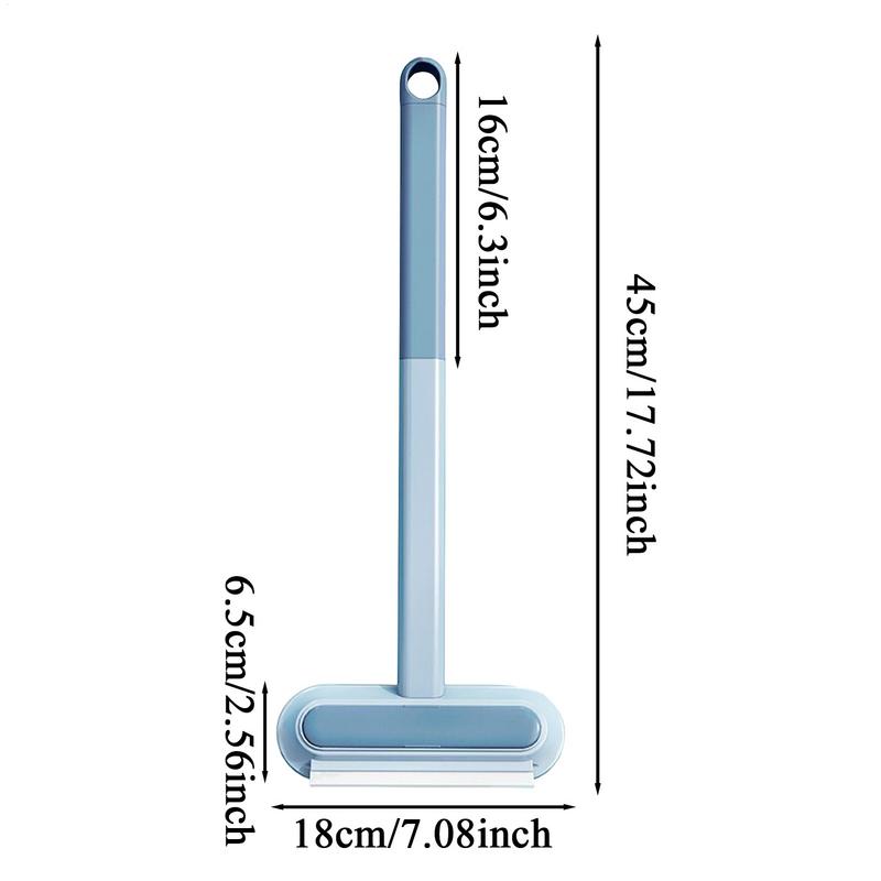 Brosse Anti-Poils d'Animaux Portable Multifonctionnelle Lavable Nettoyeur de Rasoir Outil d'Élimination des Peluches pour Drap de Lit Canapé Meubles