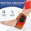 Heated Ankle Massager Hot Compresses Vibration Massage Breathable Material Cold Feet Warming Wrap USB FootAnkle Joint Protection
