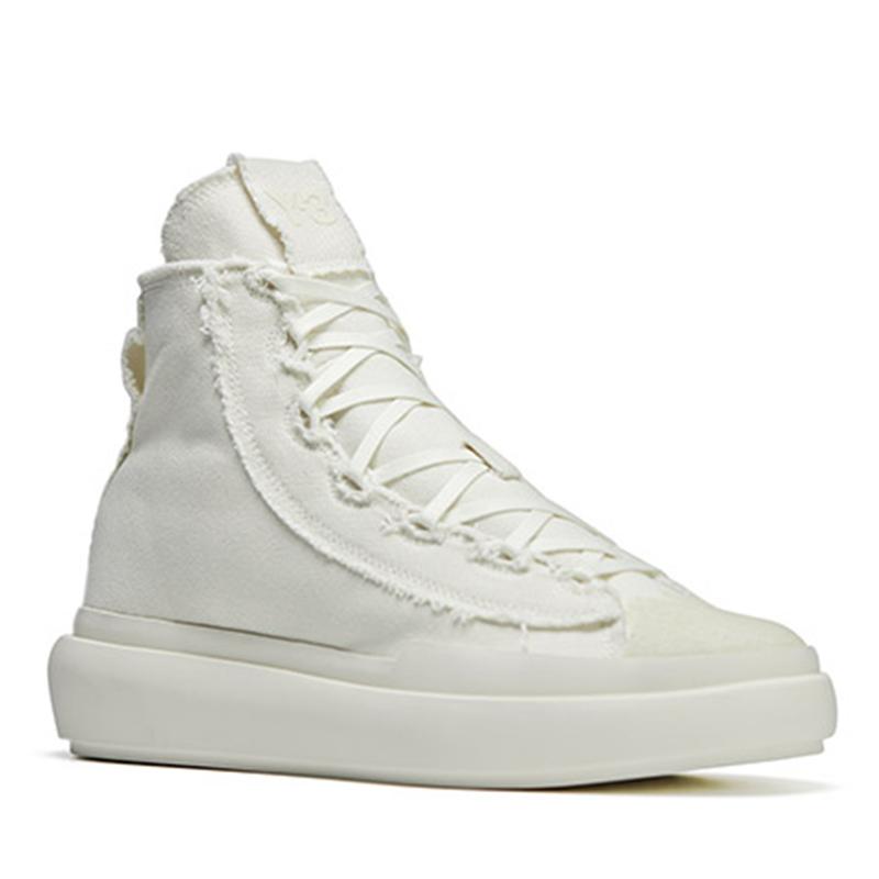Adidas Y-3 Nizza High Off White Unisex Sneakers Cream ID2924