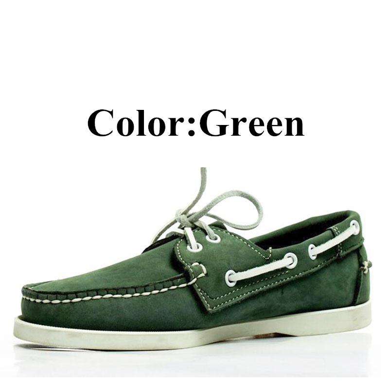 Docksides Klassische Bootsschuhe für Herren und Damen aus echtem Leder, Übergröße, Marineblau, Schwarz, Braun, Marke, flache Halbschuhe, A047