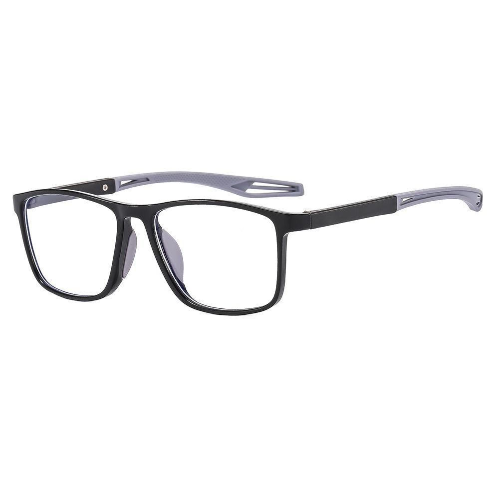 1119 Anti-Blue Light HD Reading Glasses, Unisex Stylish Square Frame for Middle-Aged & Elderly, Sports Optical Design