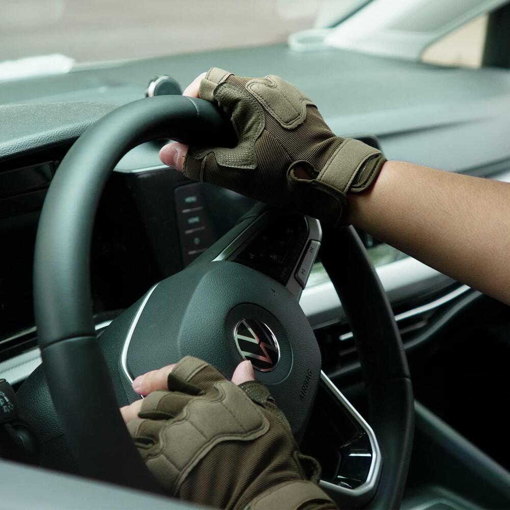 Taktische Outdoor-Handschuhe, Herren- und Damen-Halbfinger-Motorrad-Übungs-Fitness-Radfahren-Jagd-Fitnesshandschuhe