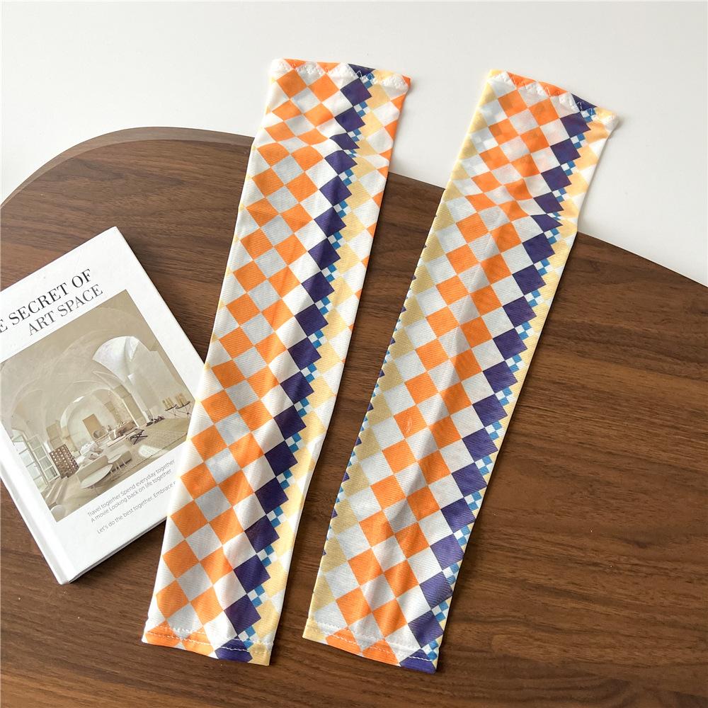 Lightweight And Breathable Ice Sleeves For Women'S Summer New Sunscreen Sleeves For Outdoor Cycling Driving Work Sun Protection Arm Protection