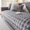 Internet Celebrity Sofa Cushion Autumn And Winter Thickened Plush Seat Cushion Non-Slip Sofa Cover  New Backrest Seat Cover