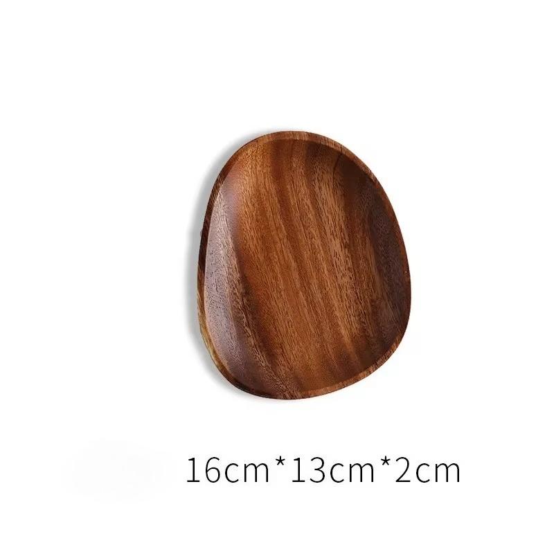Walnut tray modern simple dry brewing table solid wood pot home dried fruit tray creative tea tray