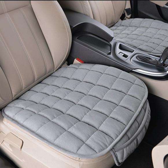 Coprisedile per auto universale caldo invernale Cuscino antiscivolo Sedile anteriore per sedia Cuscino traspirante Coprisedile per auto Coprisedili per auto