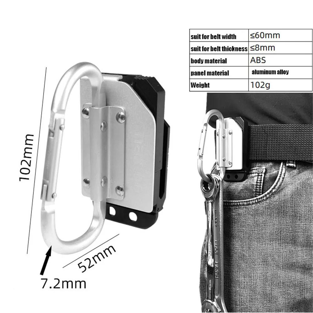 New High Quality Tool Buckle Electric Drill Tape Electric Wrench Hammer Hanger Holder for Belt Tape Measure 2025