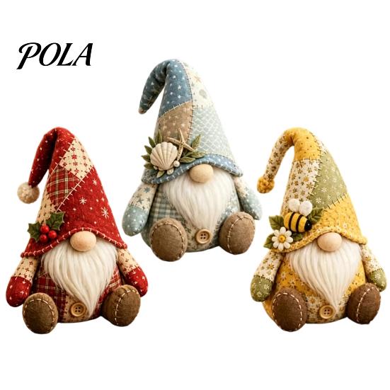 Anfänger Nähprojekt DIY Patchwork Wichtel Set, Weihnachten 3D Set Bastelset für Anfänger Erwachsene Handgemachtes Geschenk Vorgeschnittene Stoffteile