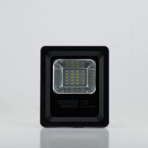 LED Projector - HOROZ ELECTRIC - 10W - IP65 - 6500K - Extra Flat - Aluminium