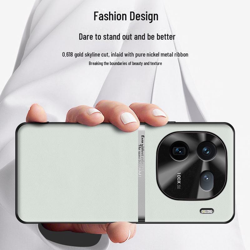 iQOO12 Liquid Leather Anti-Fall Protective Case - One Piece