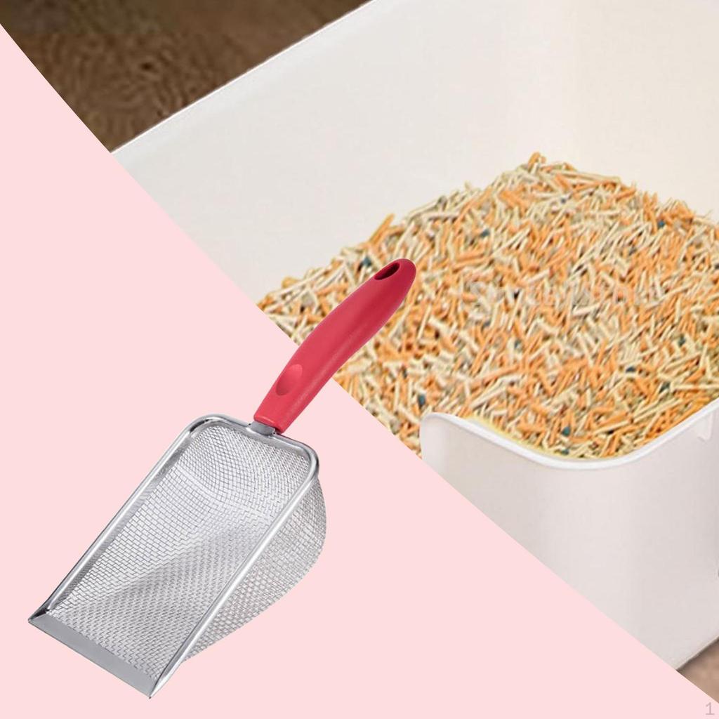 Łopatka do kuwety dla kota, głęboki podnośnik do odchodów dla psów, drążona szufelka dla kota, narzędzie do czyszczenia piasku