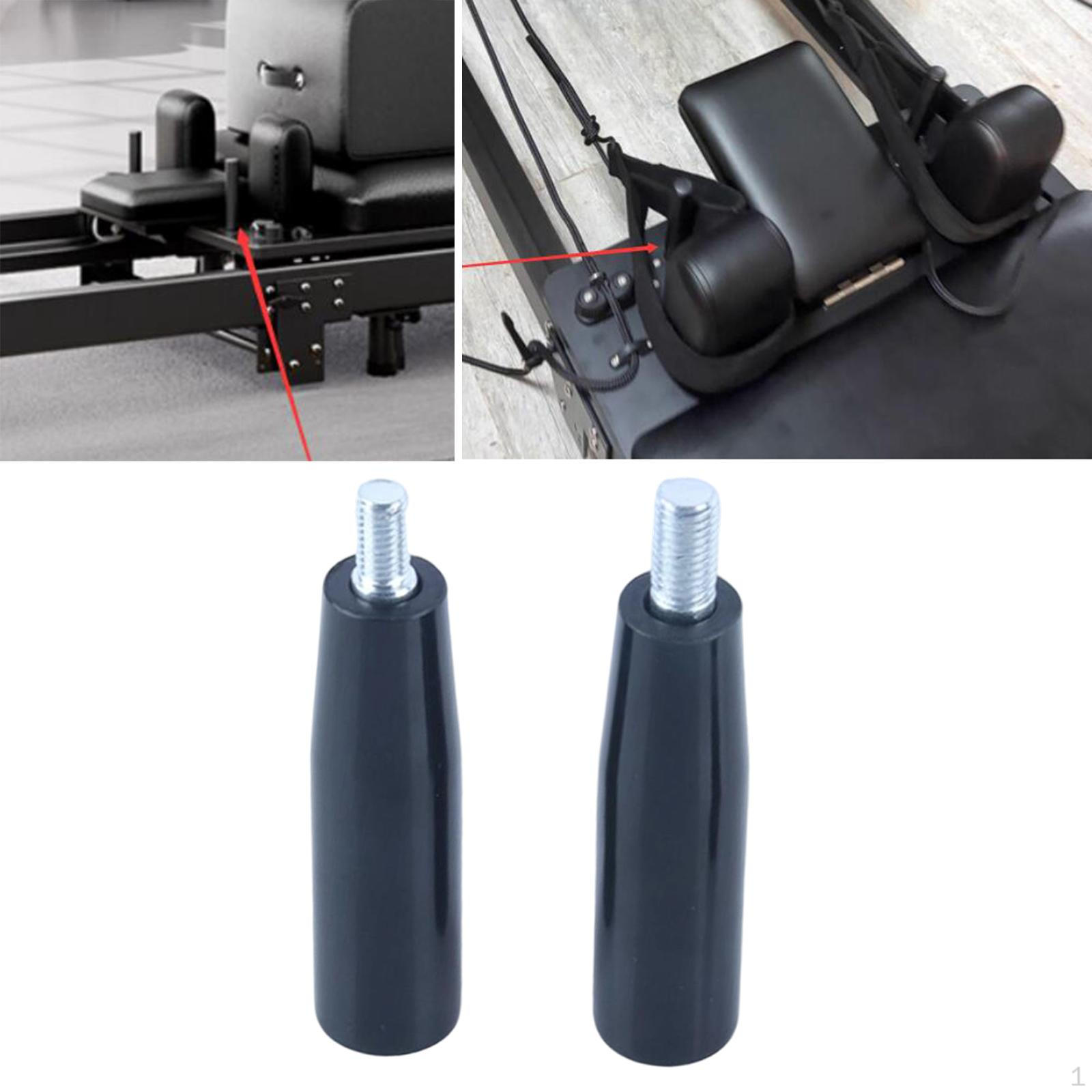 

1 Pair Rope Posts Replacement Pilates Reformer Parts Pillars M8 Threaded for Core Training