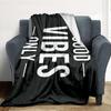Positive Energy Flannel Blanket Throw Blanket Soft Warm Sofa Bed Camping Home Decor Unique Christmas Gift C926848