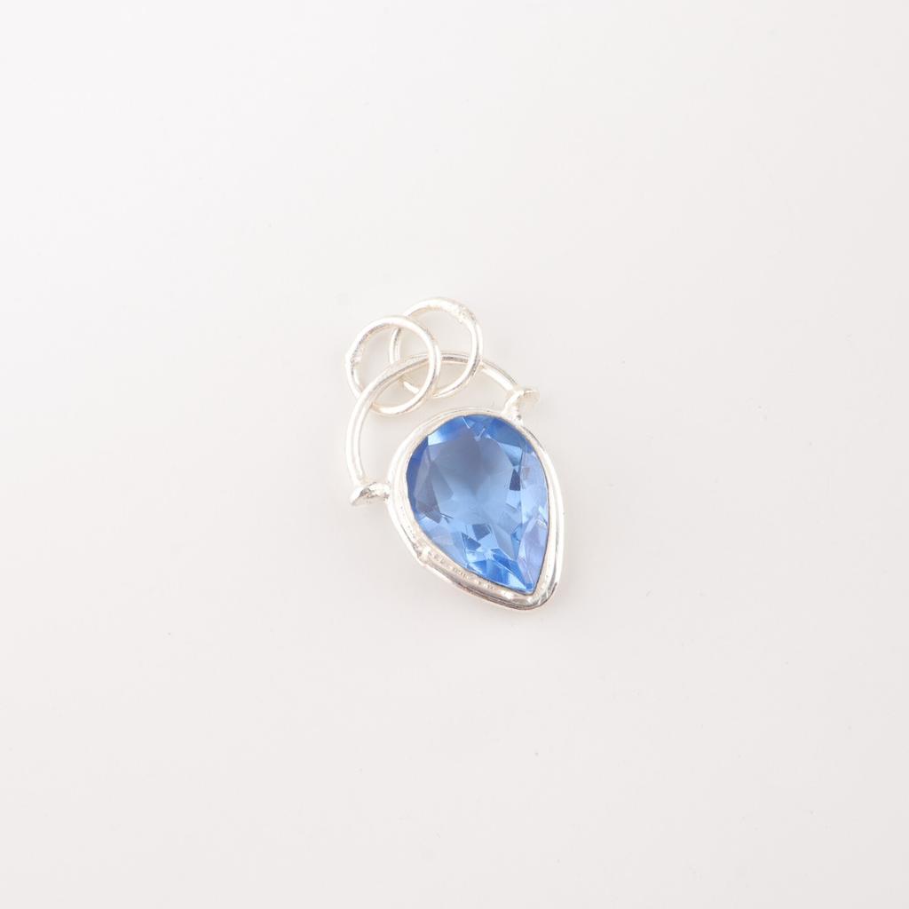 Natural Tanzanite Gemstone 925 Sterling Silver Handmade Jewelry Stylish Pendant PP-56-15