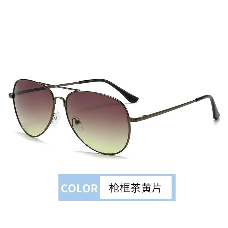 New Classic Men Women Sunglasses Fashion Metal Pilot Driving Fishing Sun Glasses UV400 Vintage Eyewear