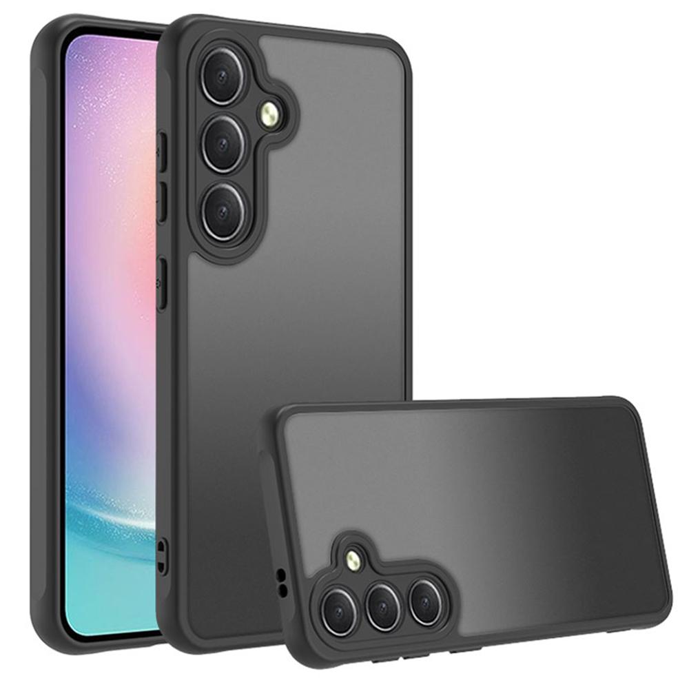 

For Samsung Galaxy S24 FE Case Skin Touch Matte PC+TPU Shockproof Phone Back Cover A