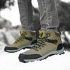 Fall/winter Men's Hiking Shoes Waterproof and Warm Outdoor Hiking Shoes High Boots