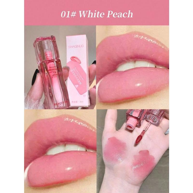 1pc Moisturizing Glossy Lip Gloss, Water-Based High Shine Lip Tint, Long-Lasting, Versatile For Daily Wear