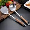 Churong 304 Stainless Steel Kitchen Utensils with Beechwood Handle