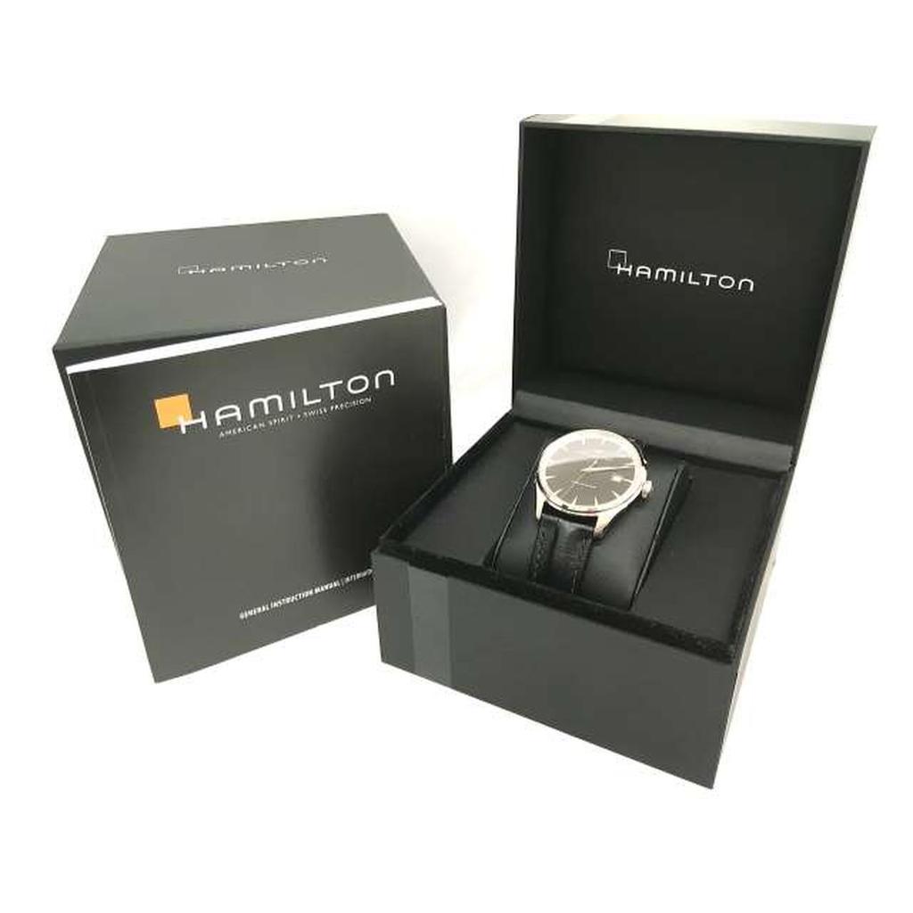 Used HAMILTON H32451731 JAZZ MASTER Gent Quart Men's Watch