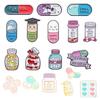 Creative Pill Capsule Brooch Set - Medical Series Accessory Badge