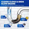 350ml Drain Clog Removal Powder Toilet Breakdown Toilet Kitchen Sewer Anti Blockage Dredging Clean Deodorant Powder