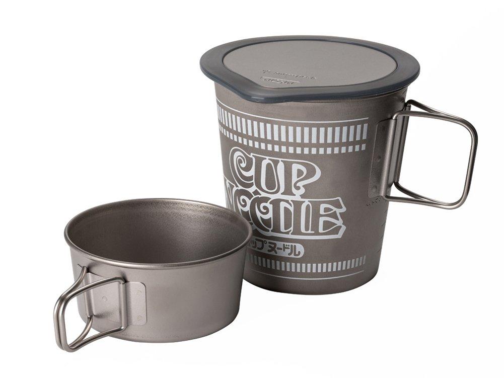 

Snow Peak [Material: PotTitanium, LidTitanium, Lid KnobSilicone Rubber] Cup Noodle Cooker SCS-070