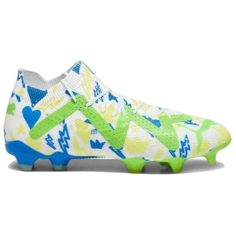 Neymar Jr. x Puma Future Ultimate FG AG Instituto Pack Men Sneakers White Racing-Blue Lemon-Meringue 107610-01