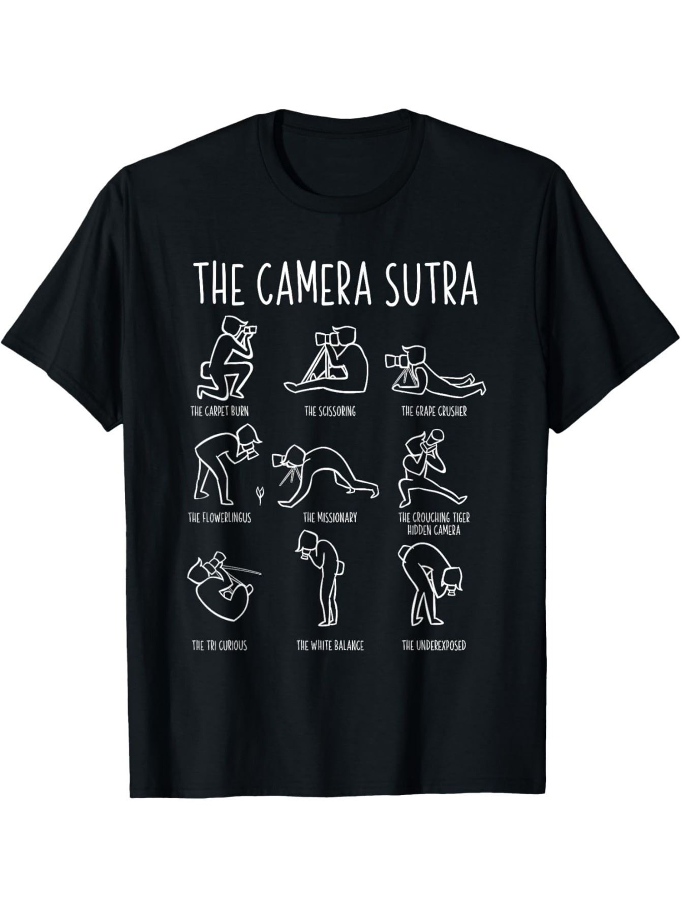 

Interesting Photographer Gentleman - Printed T-shirt with Humorous Photography Poses and Bible Patterns - Casual Shirt - Men ... 5XL різнокольоровий