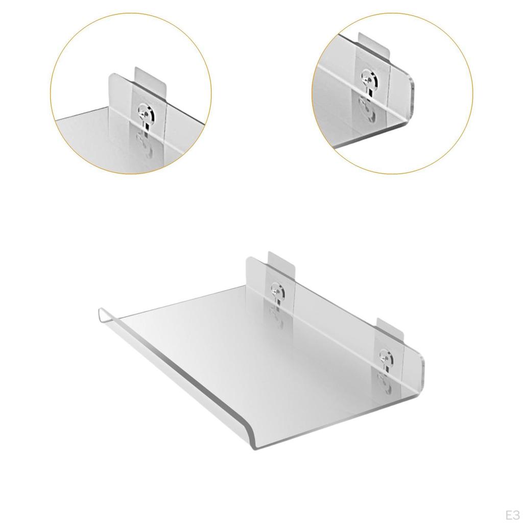 Bath Organizer Acrylic Storage Stand Accessory Fashion Makeup Display Shelf Wall Rack for Household