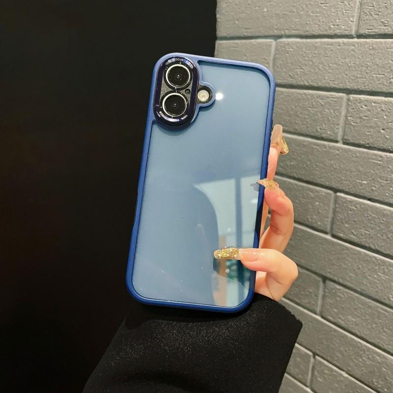 Slim Transparent TPU Case With Magnetic Ring IPhone 14 Pro Max 15 16 13 Compatible Shockproof Protective Cover
