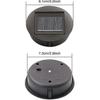 4 Pack Solar Replacement Lights with LED Bulbs, Solar Ceiling Light Replacement, LED Solar Panel Sha 25-26