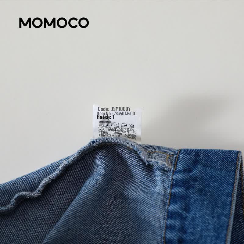 MOMOCO Boys' Casual Denim Jacket
